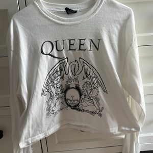 Urban Outfitters Cropped Long Sleeve Tee